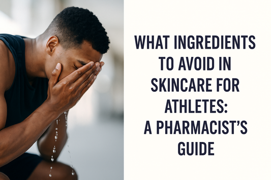 athletes washing face after workout 