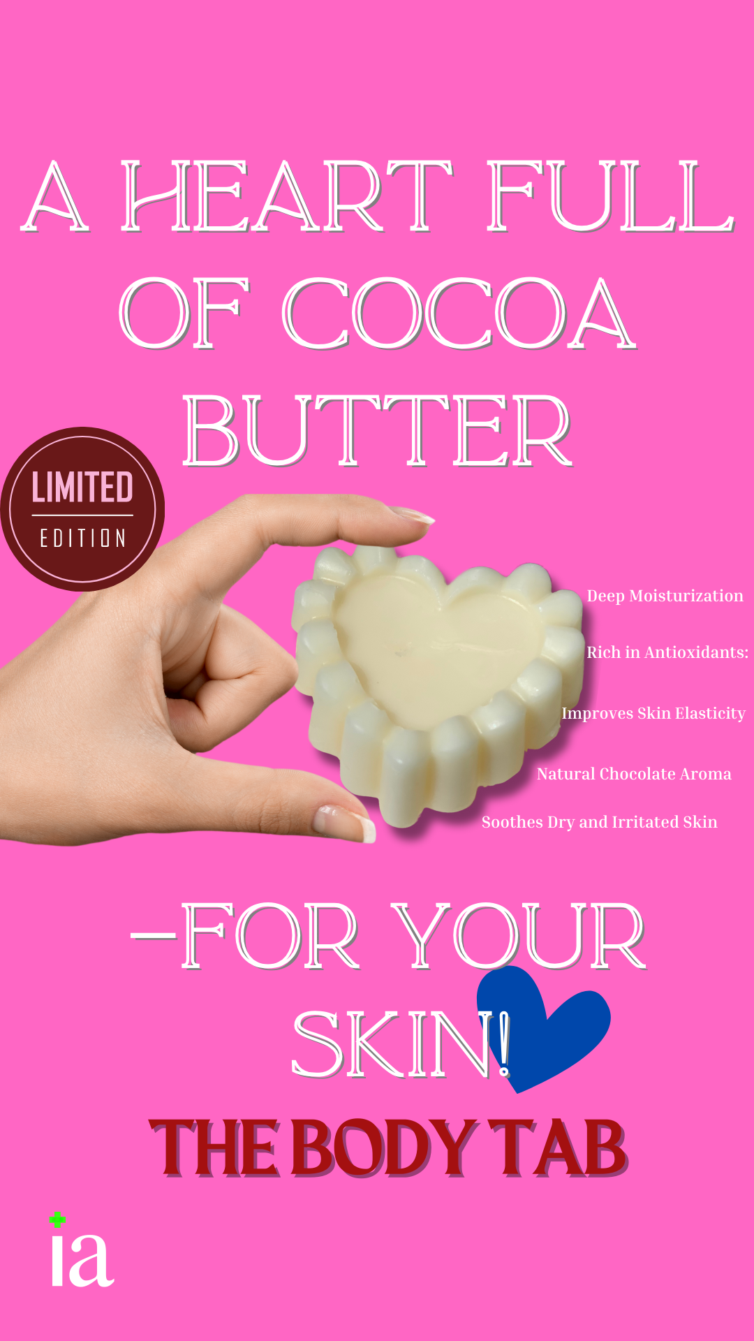 LIMITED EDITION Heart-Shaped*                       Lotion Bar
