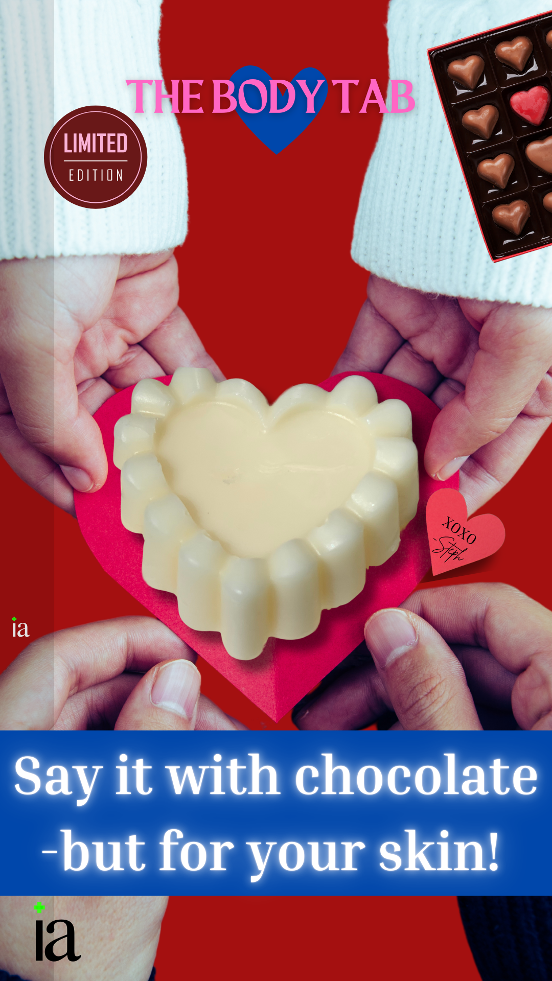 LIMITED EDITION Heart-Shaped*                       Lotion Bar